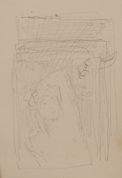 Bez názvu [Mužská postava] (tužka) od John Duncan