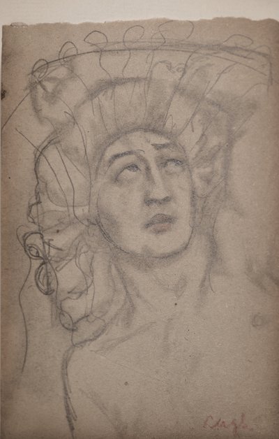 Bez názvu [Mužská postava] (tužka) od John Duncan