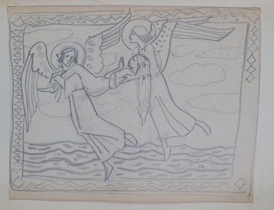 Bez názvu [Studie pro St Bride od John Duncan
