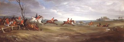 Hunt Scurry s Quornem od John E. Ferneley