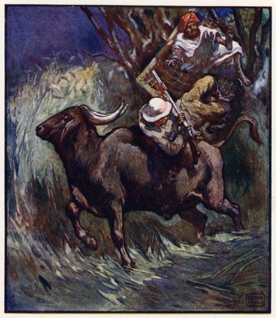 V tu chvíli se větve s rachotem povolily (barva lito) od John Edwin Noble