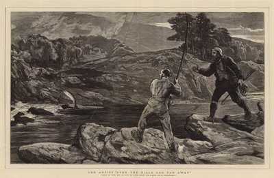 Umělec přes kopce a daleko od John Evan Hodgson