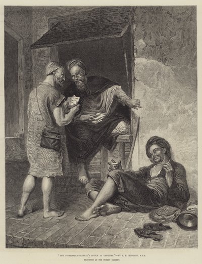 Kancelář generálního poštmistra v Tangeru od John Evan Hodgson