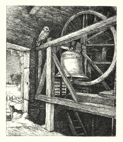 Smrt starého roku (rytina) od John Everett (after) Millais