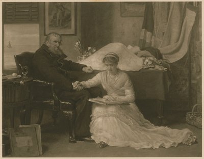 Severozápadní průchod (hlubotisk) od John Everett (after) Millais