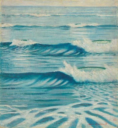 Mořská krajina, konec 19. století - polovina 20. století (olej na plátně) od John Everett