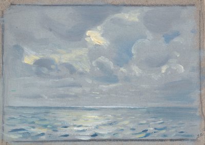 Mořská krajina, konec 19. století až polovina 20. století (malba) od John Everett