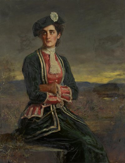 Diana Vernon od John Everett Millais