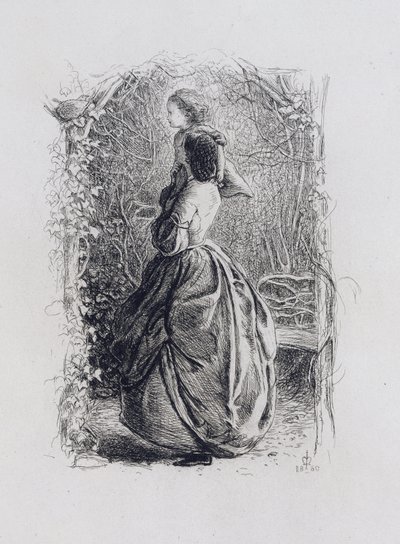 Veselé jaro (lept na papír) od John Everett Millais