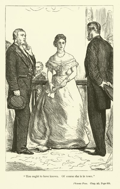 Ilustrace pro Phinease Finna od Anthony Trollope od John Everett Millais