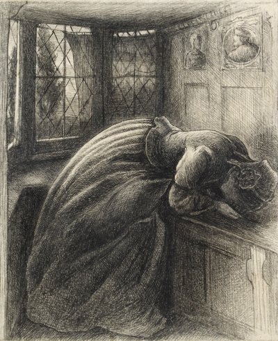 Marian, c1840-1850 od John Everett Millais