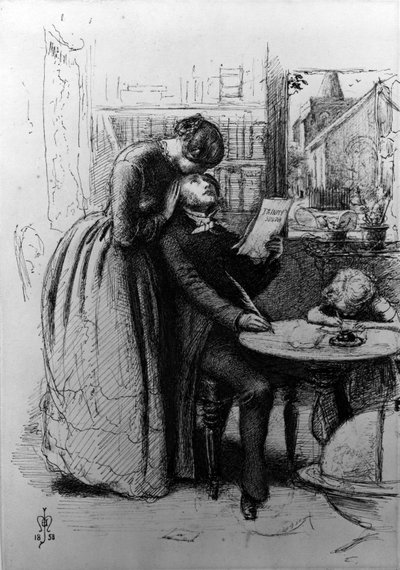 Ženatý z lásky, 1853 od John Everett Millais
