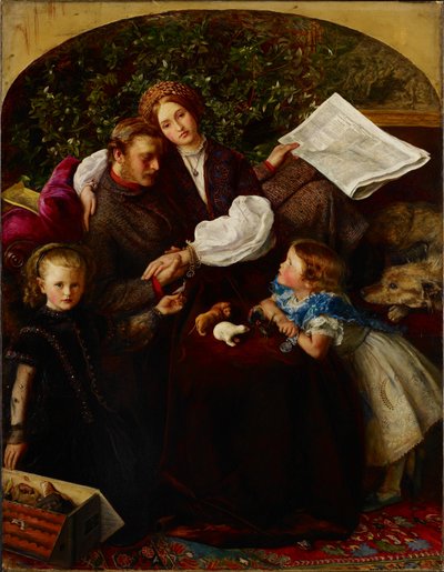 Mír uzavřen, 1856 od John Everett Millais