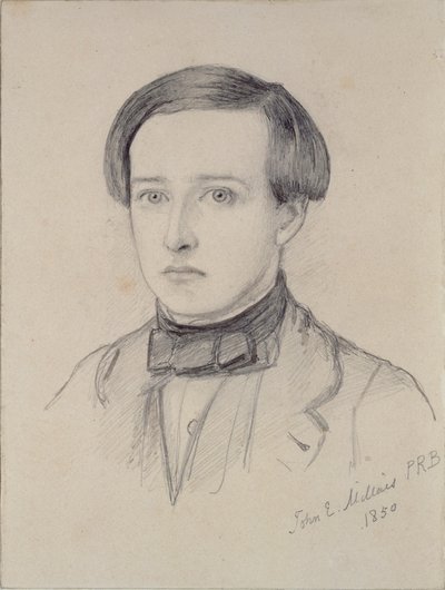 Portrét Charlese Allstona Collinse, 1850 od John Everett Millais