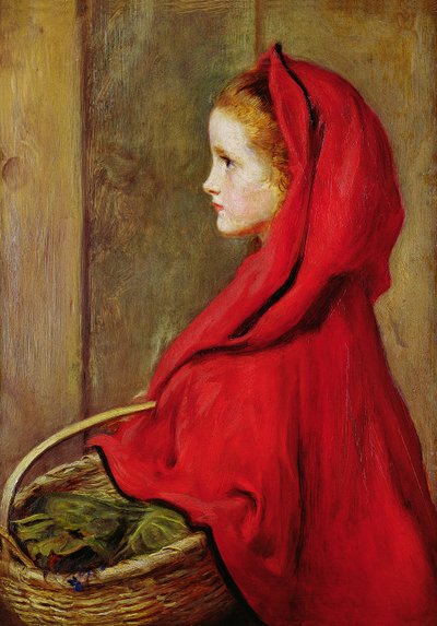 Červená karkulka od John Everett Millais