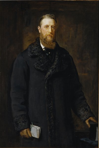 Spencer Compton Cavendish, markýz z Hartingtonu, později 8. vévoda z Devonshire (olej na plátně) od John Everett Millais