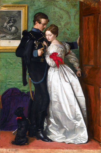 Černý Brunswicker od John Everett Millais