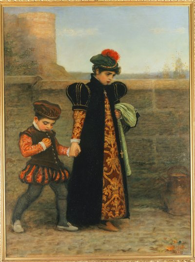 Dívčí léta svaté Terezie od John Everett Millais