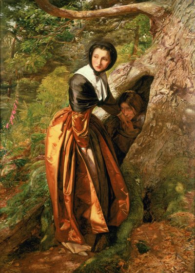 Zakázaný monarchista, 1651, 1852-53 od John Everett Millais