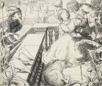 Spící palác, konec 19. století od John Everett Millais