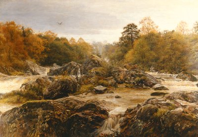 Zvuk mnoha vod, 1876 (olej na plátně) od John Everett Millais