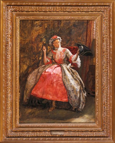 Bílá kokarda od John Everett Millais