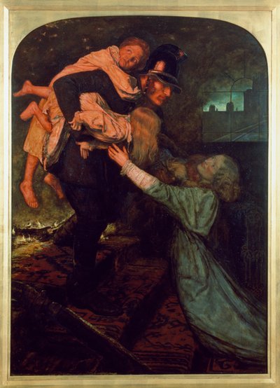 Záchrana od John Everett Millais
