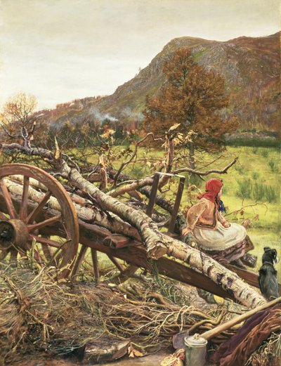 Zimní palivo od John Everett Millais