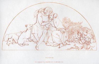 Mládí, 19. století. od John Everett Millais