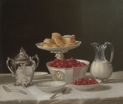 Dezertní zátiší, 1855 od John F. Francis