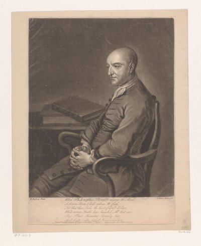 Portrét van Humphrey Skelton od John Faber (II)