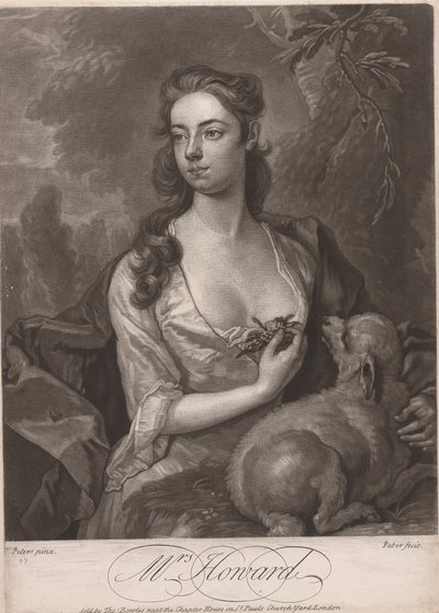 paní Howardová od John Faber the younger
