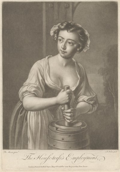 Zaměstnání hospodyňky od John Faber the younger