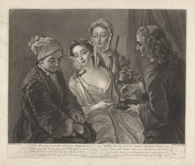 Ranní růže, co udělá chudák Harpax! od John Faber the younger