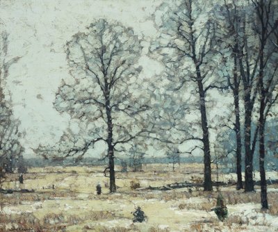 Zimní Hickories od John Fabian Carlson