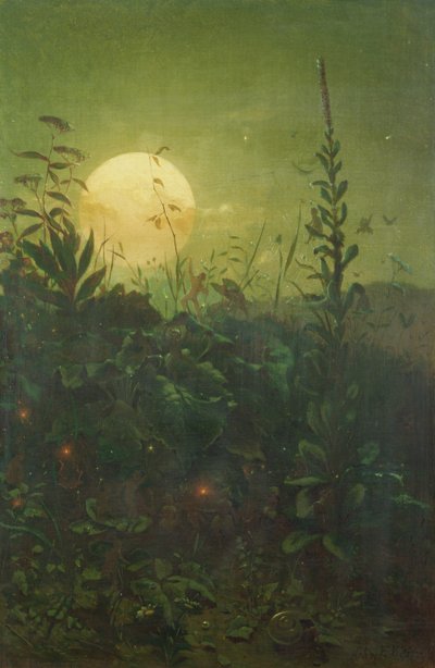 Halloween (olej na plátně) od John Ferguson Weir