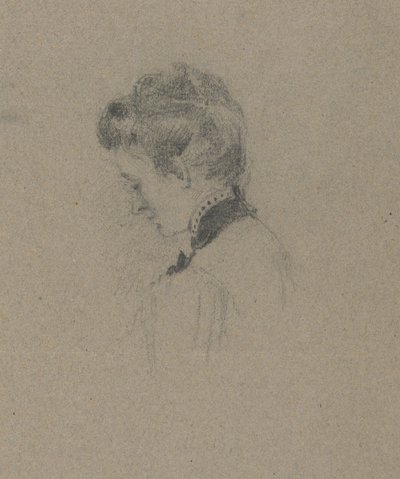 Portrét ženy od John Ferguson Weir