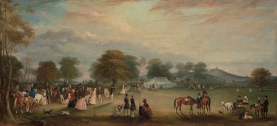 Setkání lukostřelby v Bradgate Park, Leicestershire od John Ferneley