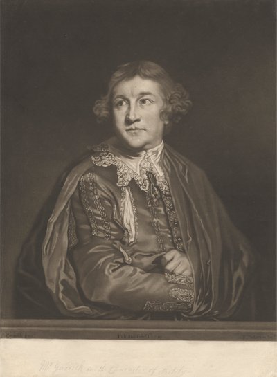David Garrick v postavě 