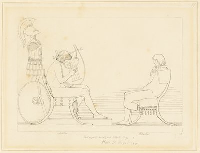 Achilles a Patroklos od John Flaxman