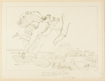 Apollón a Diana od John Flaxman