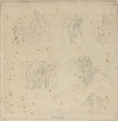 Figurové studie od John Flaxman