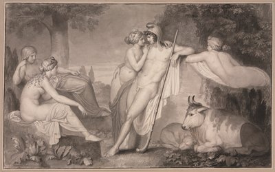 Paříž a Oenone, 1791. od John Flaxman
