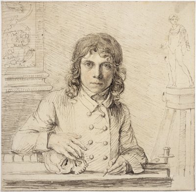 Autoportrét ve věku 24 let, 1779 od John Flaxman