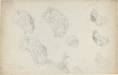 Studijní list [recto and verse] od John Flaxman