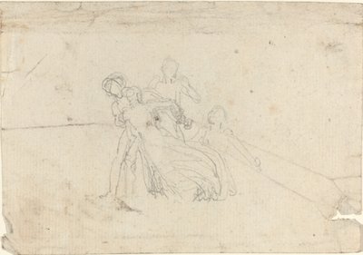 Studijní list [recto and verse] od John Flaxman