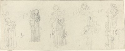 Studijní list [recto and verse] od John Flaxman