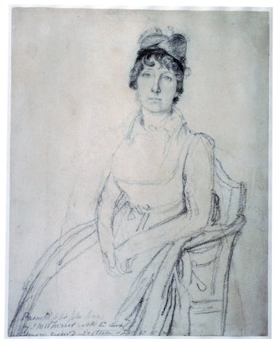 Sketch of Eliza Soane, c.1800 od John Flaxman