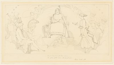 Rada bohů od John Flaxman