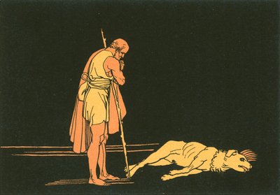 Ulysses a jeho pes od John Flaxman